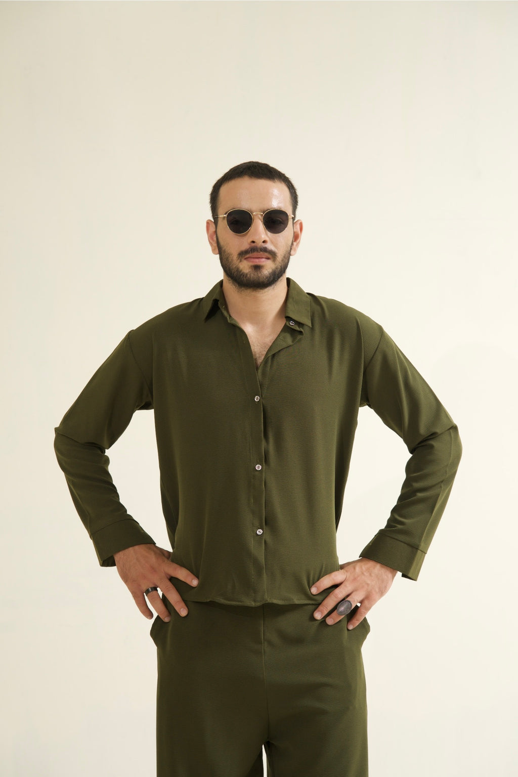 Olive Green Essential Co-Ord Set