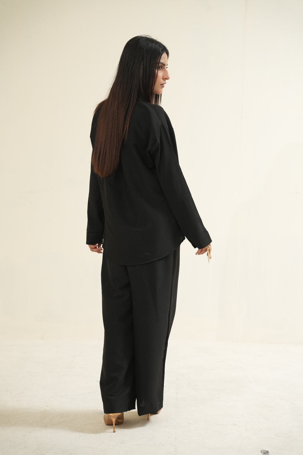 Women's Black Essential Co-Ord Set
