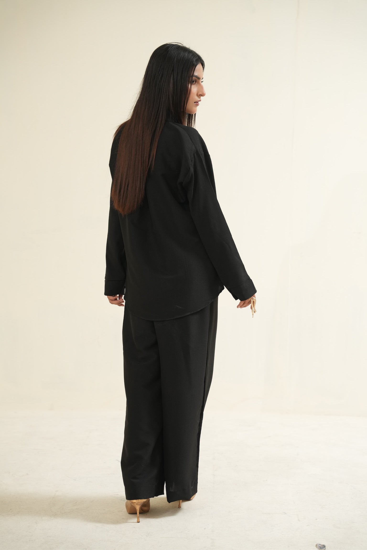 Women's Black Essential Co-Ord Set