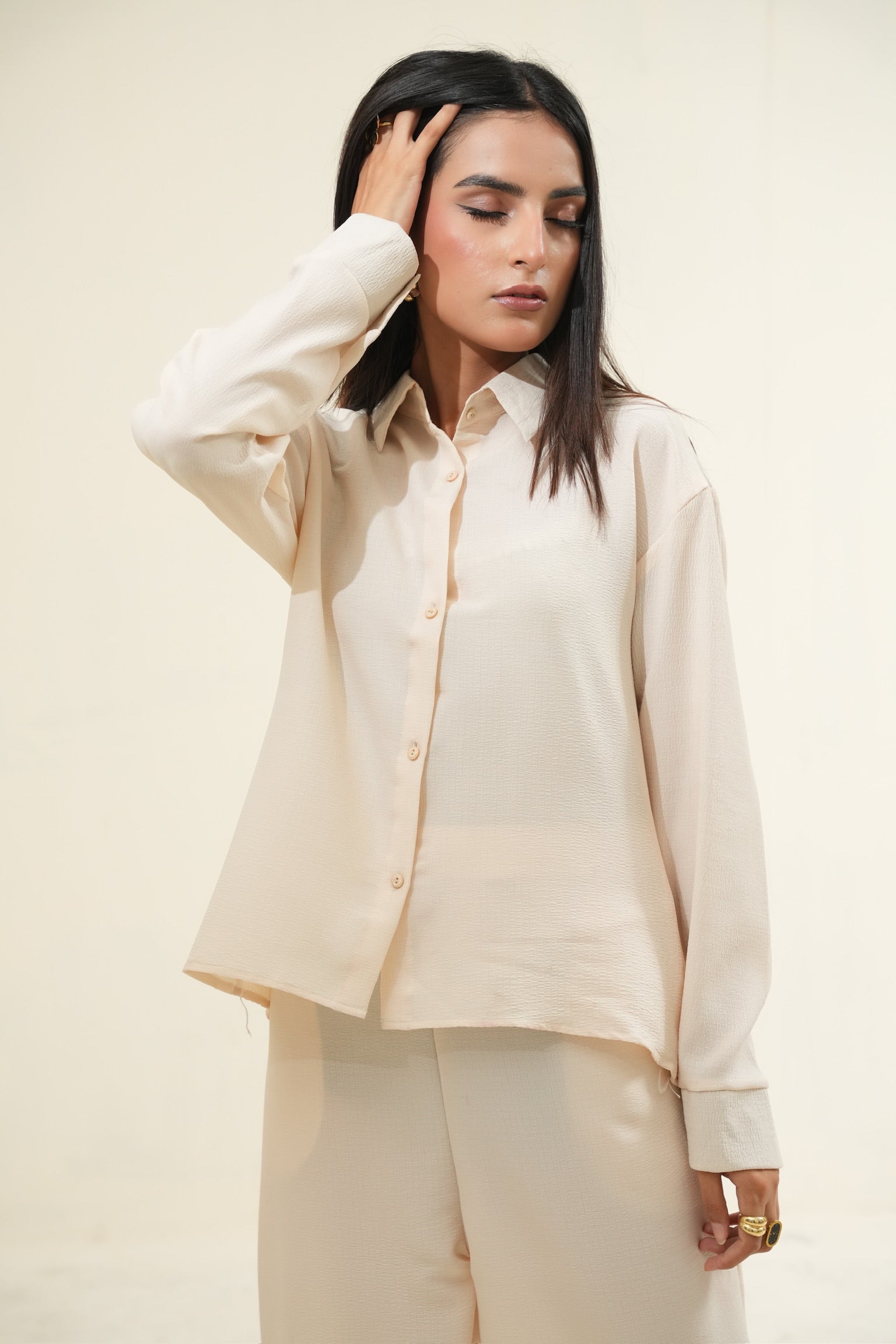 Women's White Essential Co-Ord Set