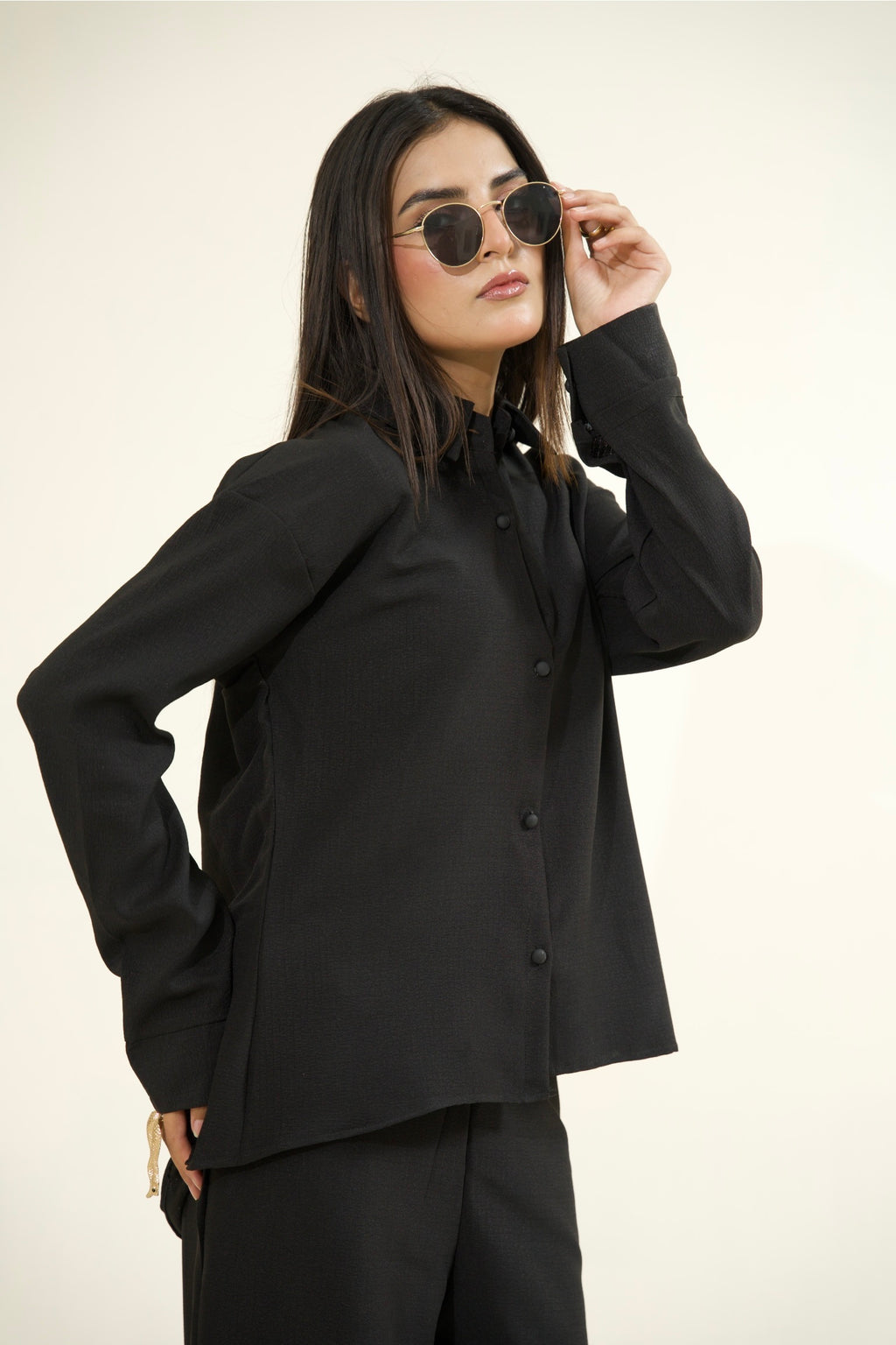 Women's Black Essential Co-Ord Set