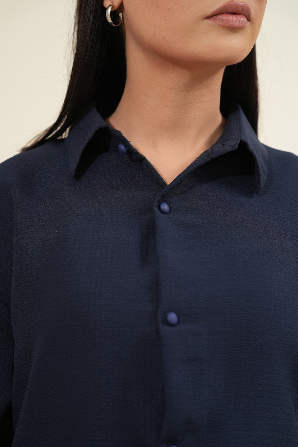 Women's Navy Blue Essential Co-Ord Set