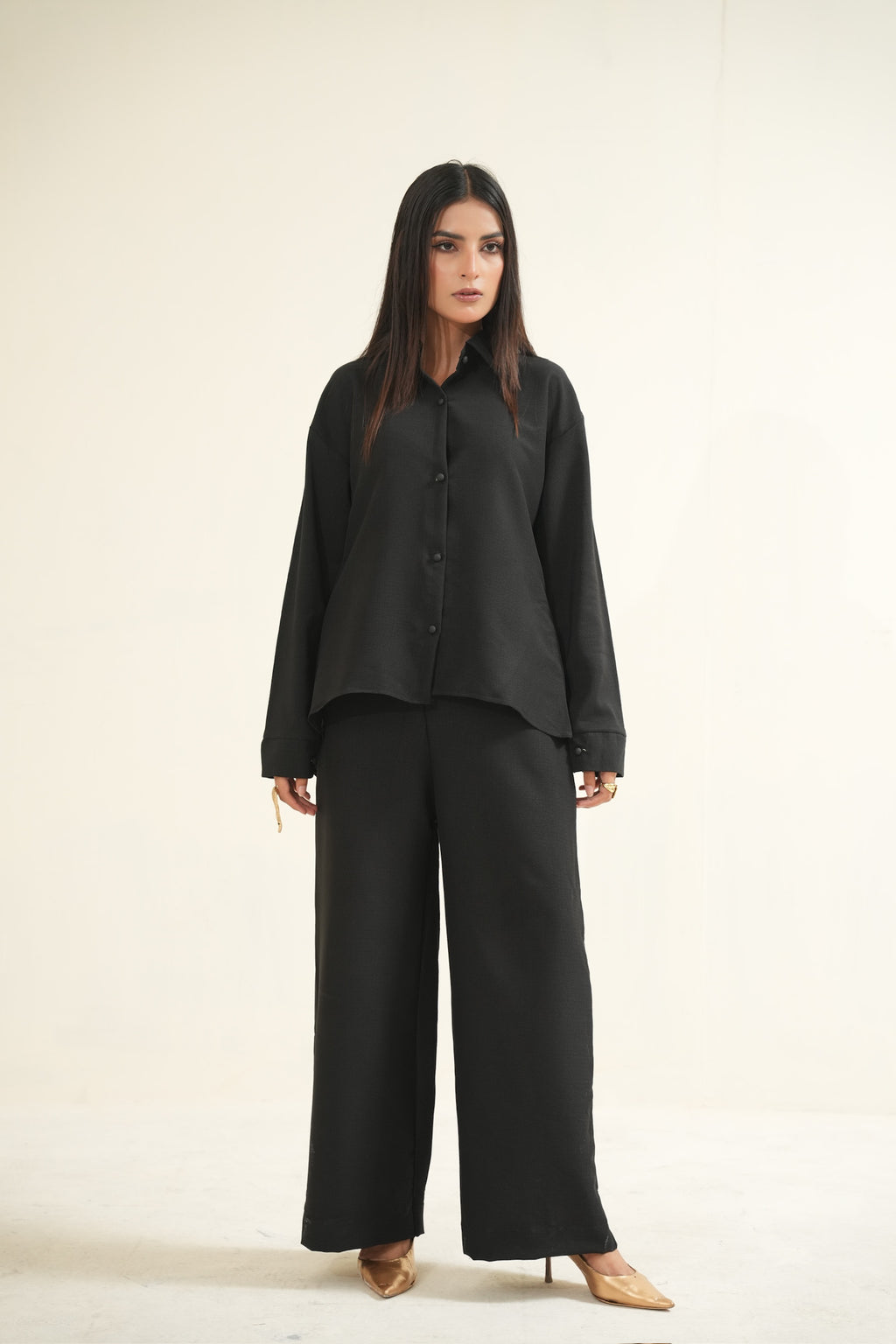 Women's Black Essential Co-Ord Set