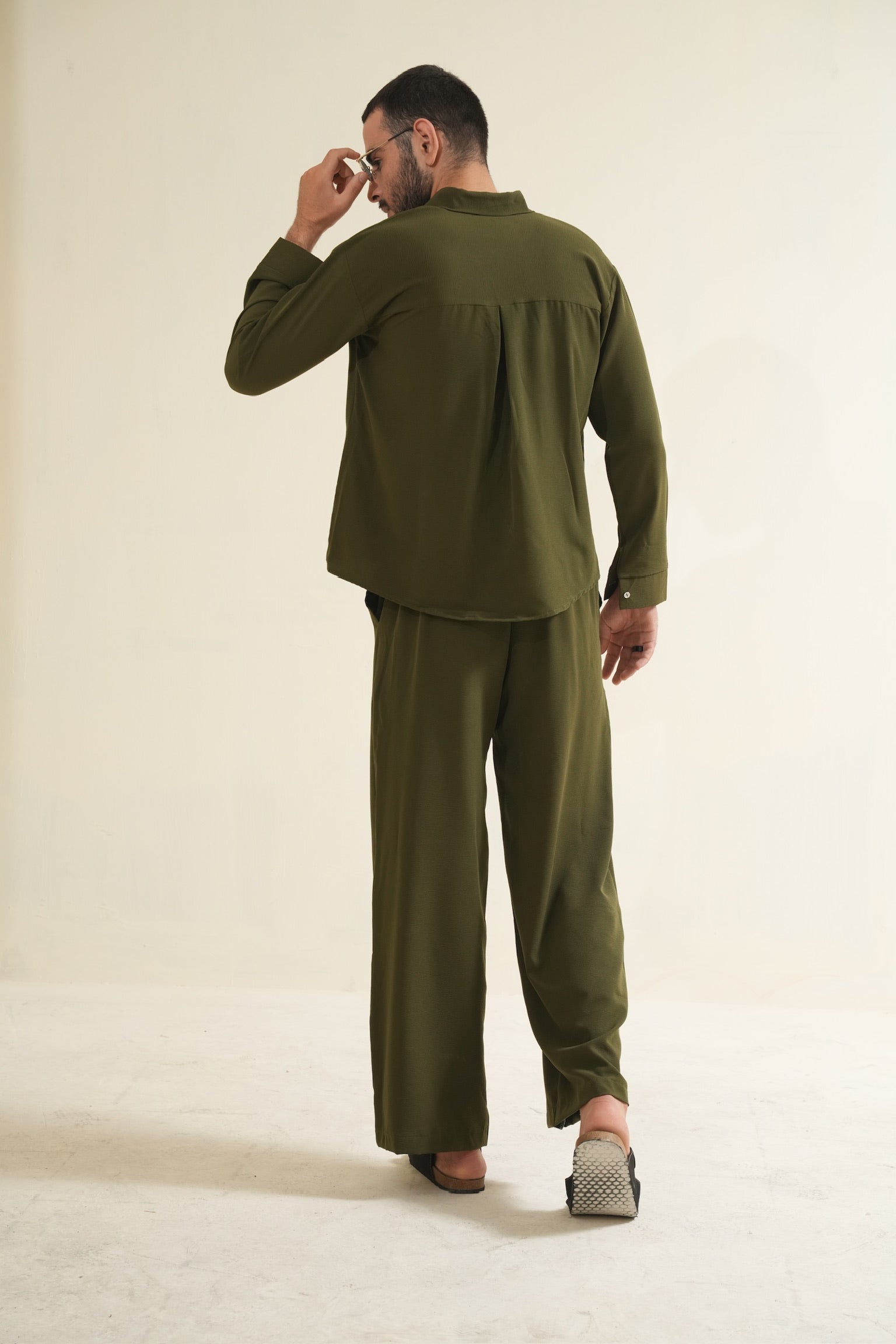 Olive Green Essential Co-Ord Set