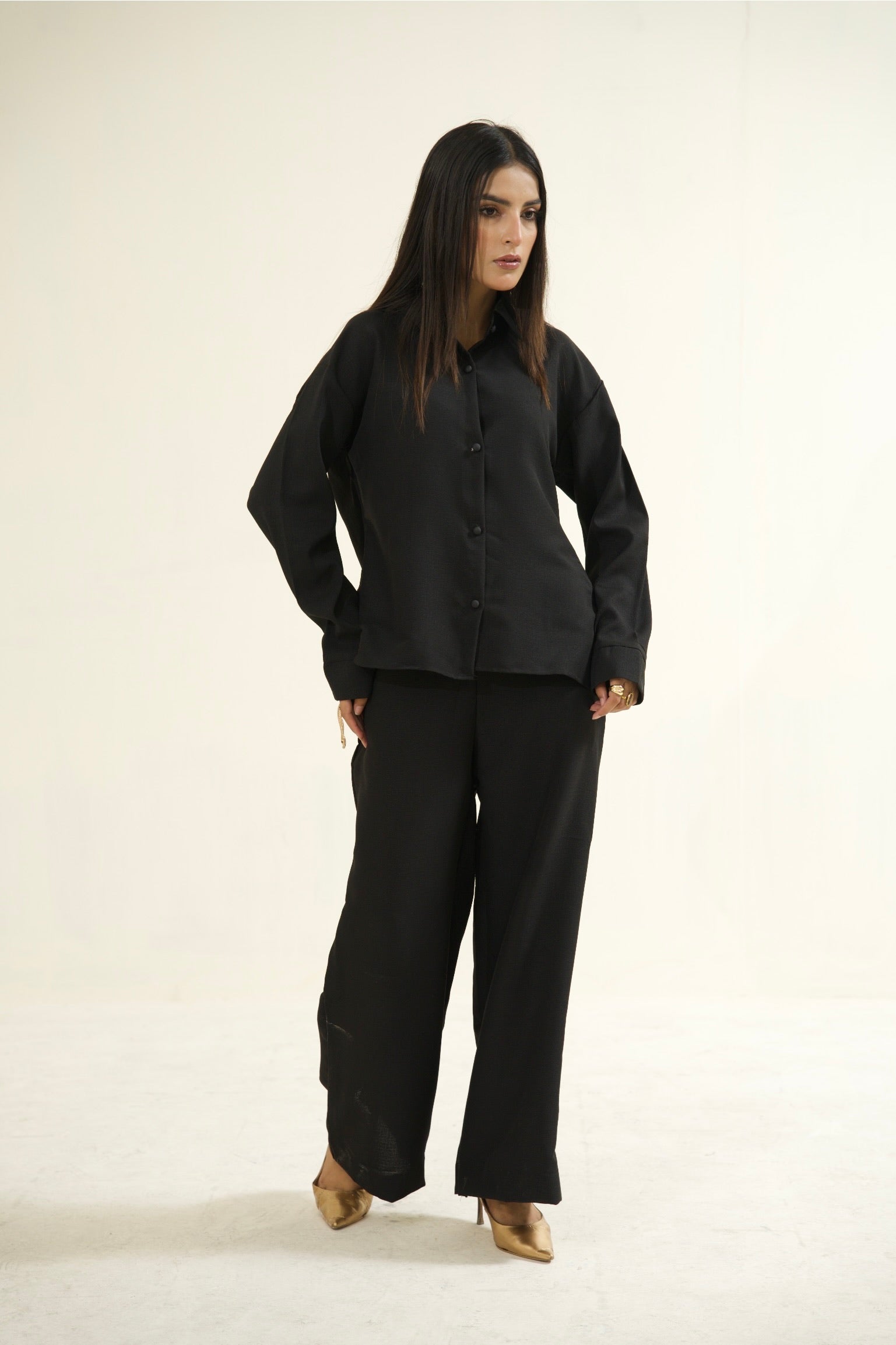 Women's Black Essential Co-Ord Set
