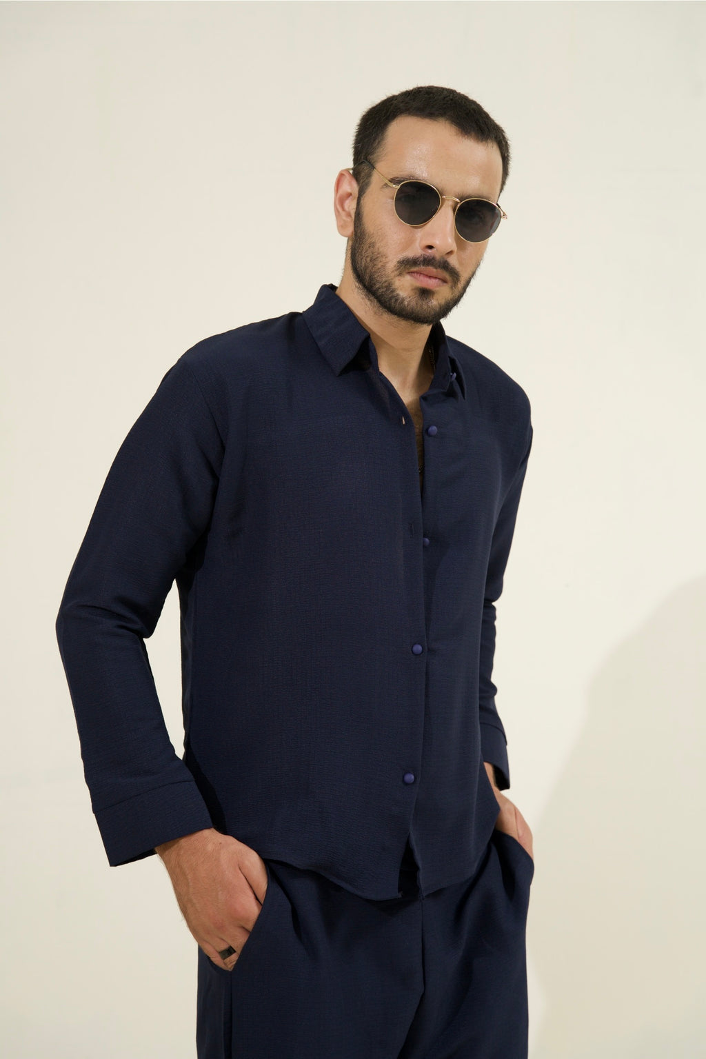 Navy Blue Essential Co-Ord Set