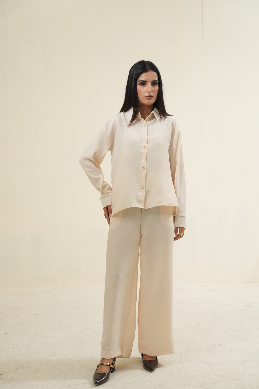 Women's White Essential Co-Ord Set