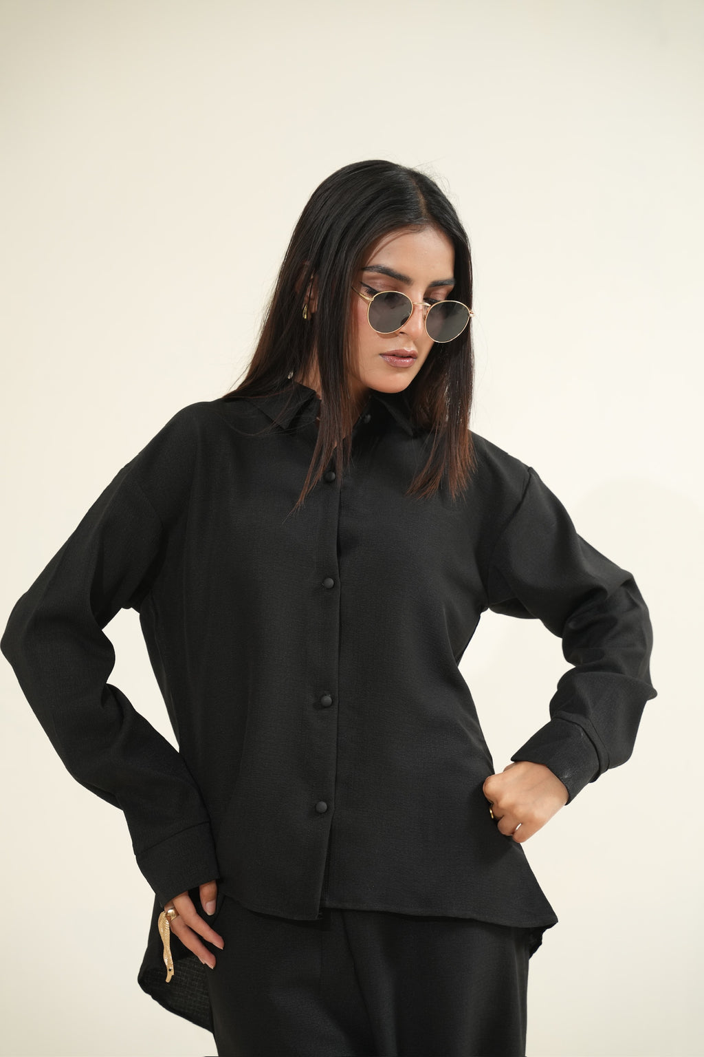 Women's Black Essential Co-Ord Set