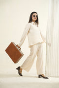 Women's White Essential Co-Ord Set